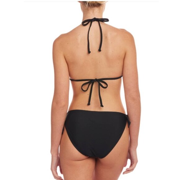 Venus Lascana Black Sequined triangle bikini Set, Size 4 - Picture 3 of 12